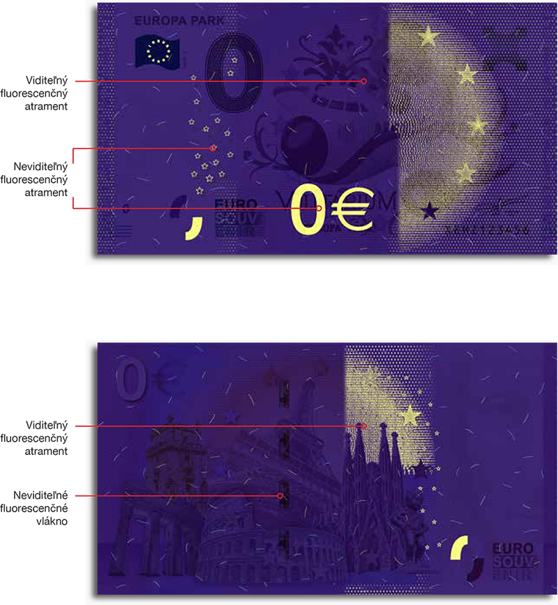 UV simulácia lícna aj rubová strana eurosouvenir-bankovka-uv